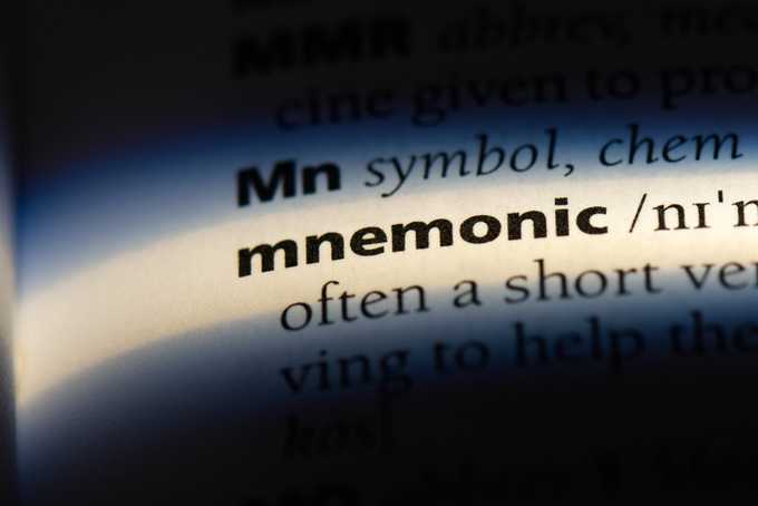 "mnemonic"